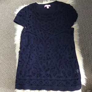 Lilly Pulitzer crochet top